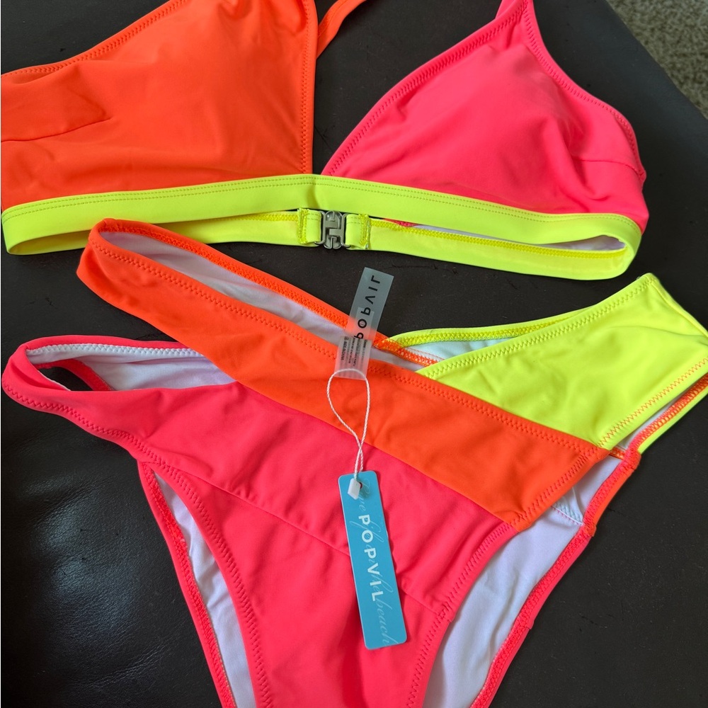 Neon Bikini Set